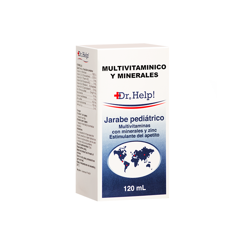 Multivitaminico Infantil X 120 ML – Dr. Help! – Tienda